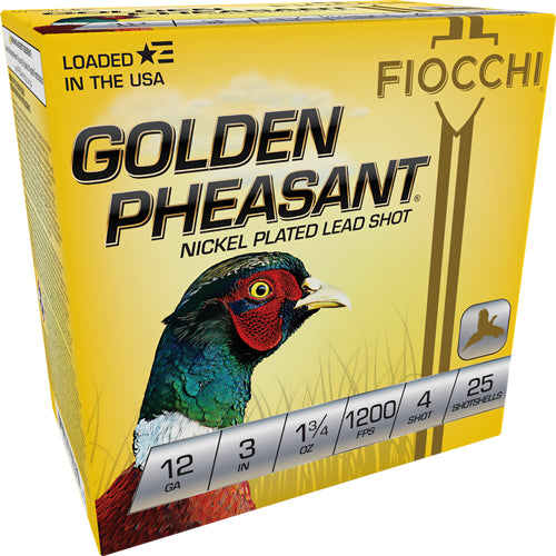 FIOCCHI GOLDEN PHEASANT 12GA