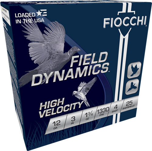 FIOCCHI 12GA 3" 1-3/4OZ #4