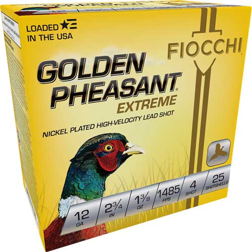 FIOCCHI GOLDEN PHEASANT 12GA