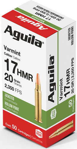 AGUILA 17HMR 20GR JHP