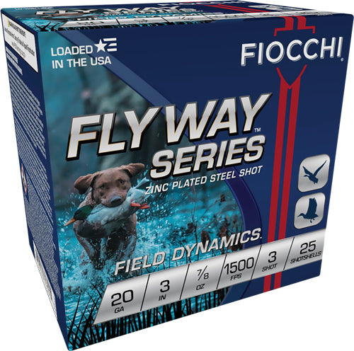 FIOCCHI FLYWAY 20GA 3" 7/8OZ