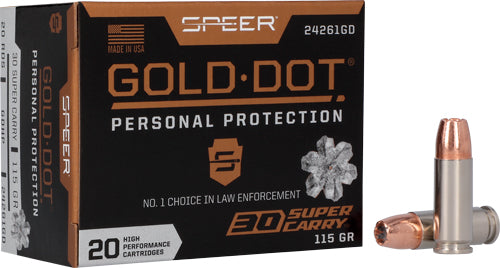 SPEER GOLD DOT 30 SUPER CARRY