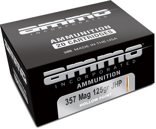 AMMO INC 357 MAG 125GR JHP