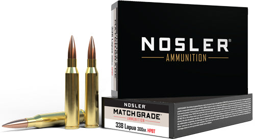 NOSLER MATCH 338 LAPUA MAG