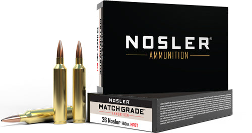 NOSLER MATCH GRADE 26 NOSLER