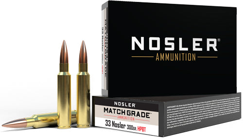 NOSLER MATCH GRADE 33 NOSLER