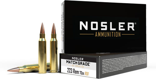 NOSLER MATCH GRADE 223 REM