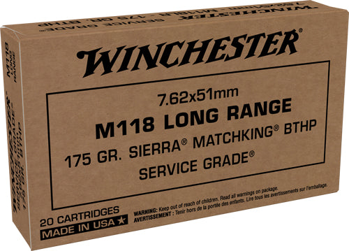 WINCHESTER 7.62x51 175GR