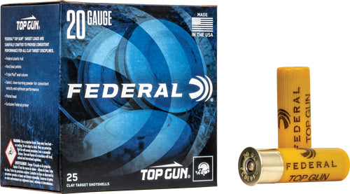 FEDERAL TOP GUN 20GA 7/8OZ #8