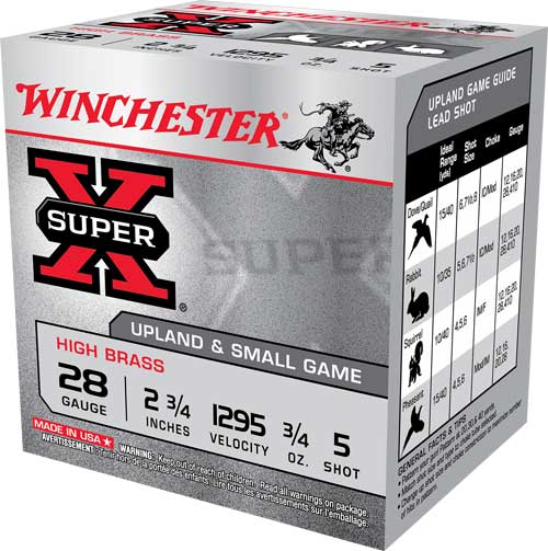 WINCHESTER SUPER-X 28GA 2.75"