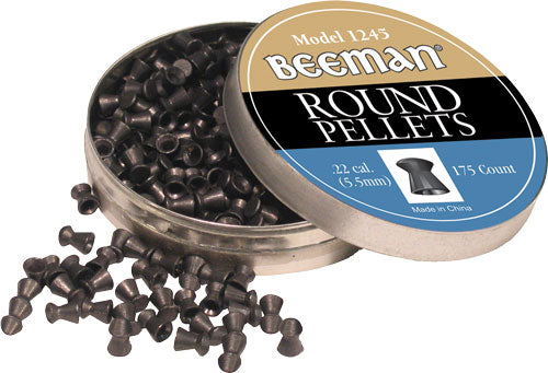 BEEMAN PELLETS .22 LEAD ROUND