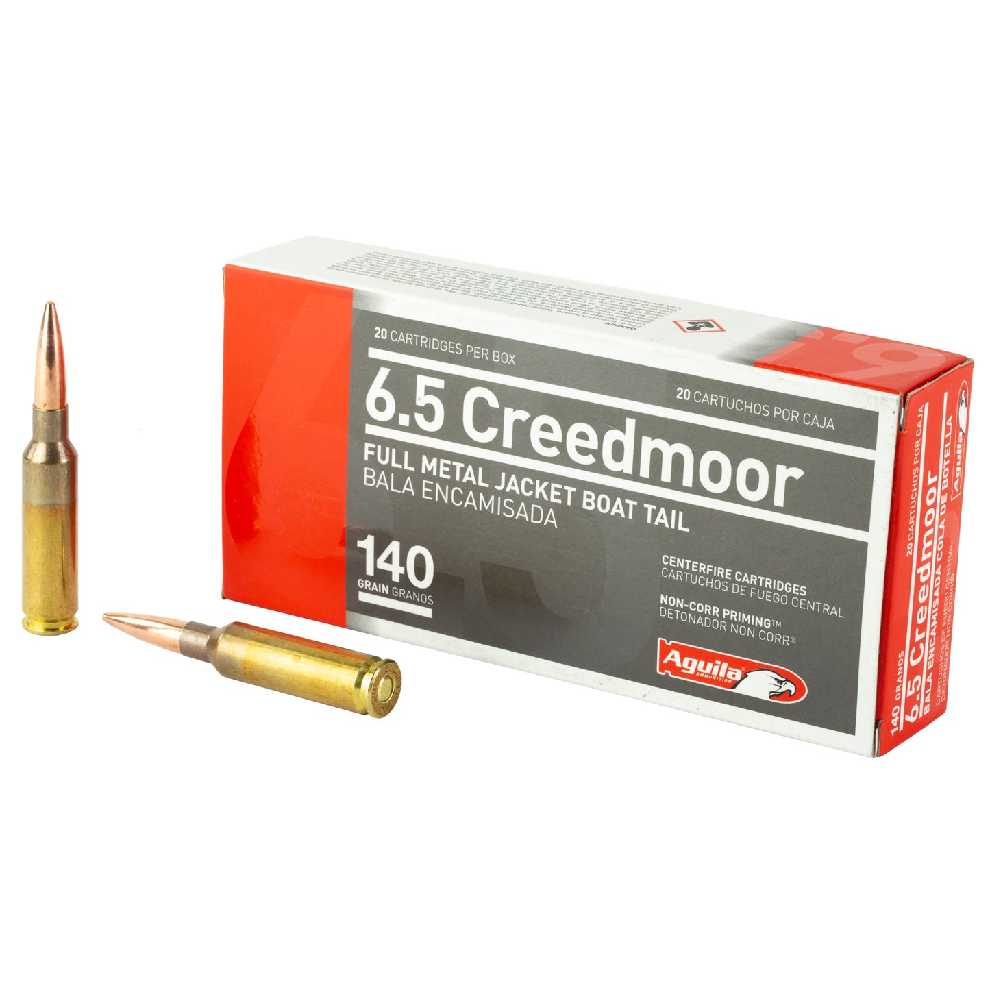 AGUILA 6.5CREED 140GR FMJBT 20/500