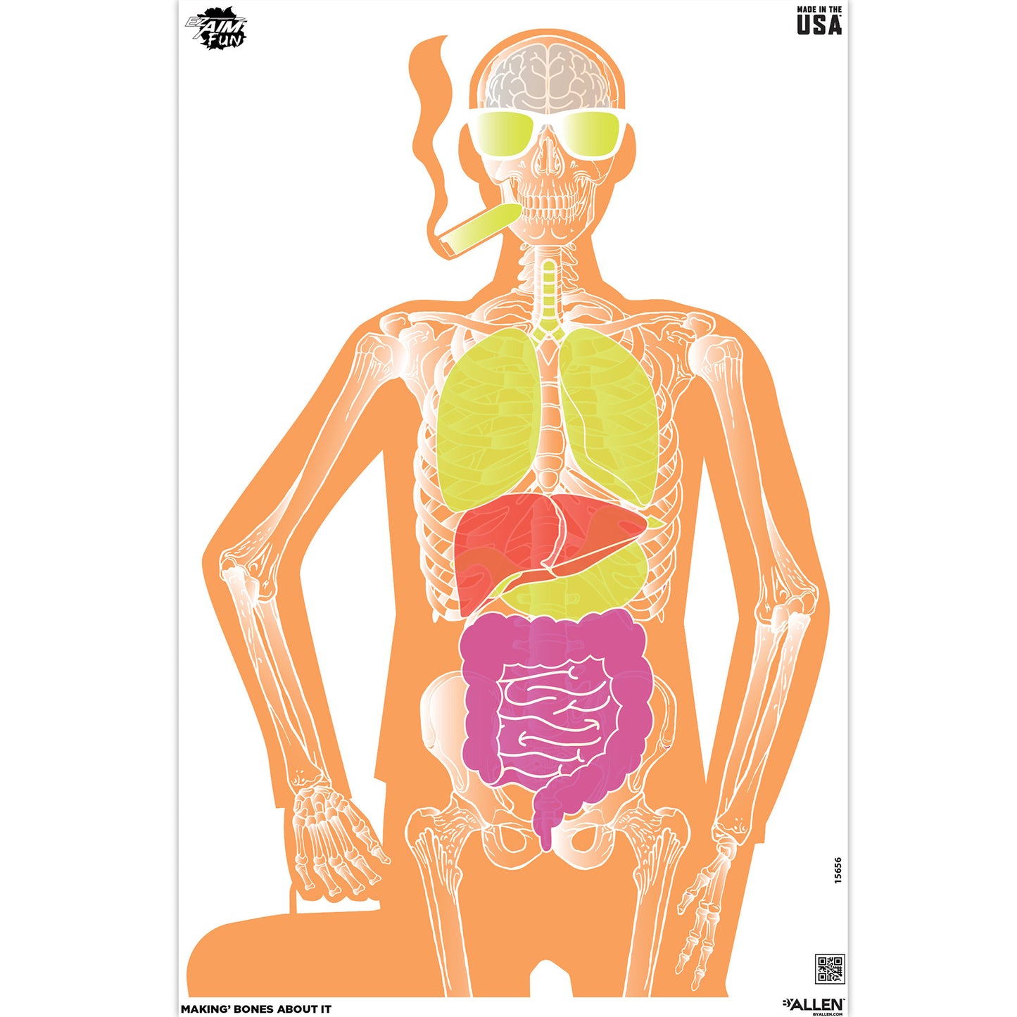 ALLEN EZ AIM 23X35 MAKIN BONES 3PK