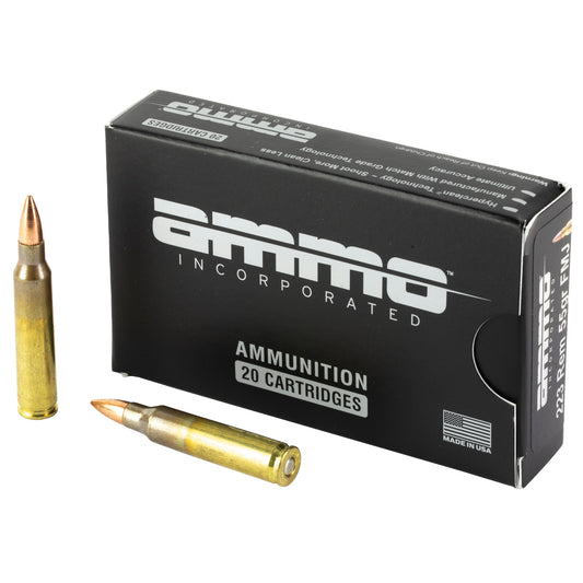 AMMO INC 223REM M193 55GR 20/500