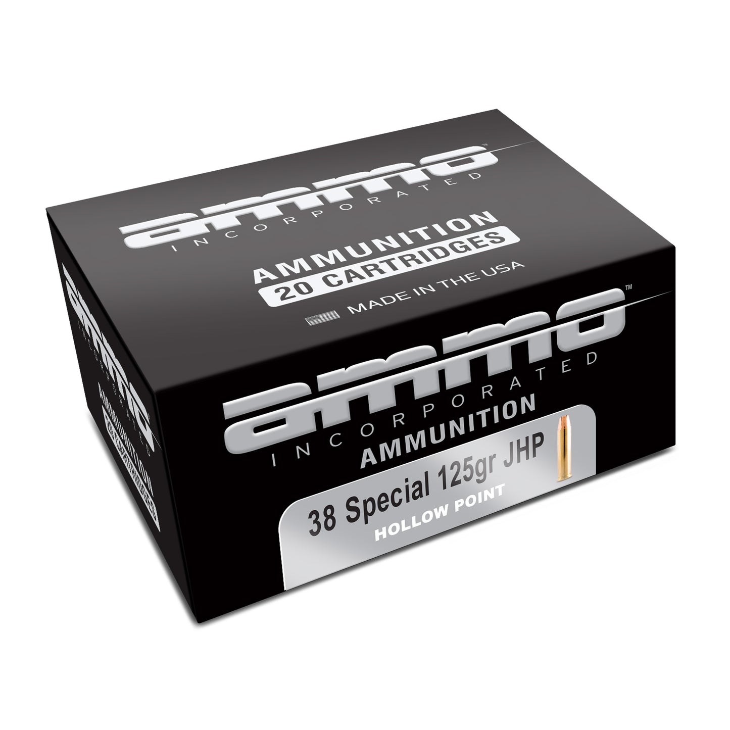 AMMO INC. 38SPL 125GR XTP JHP 20/200