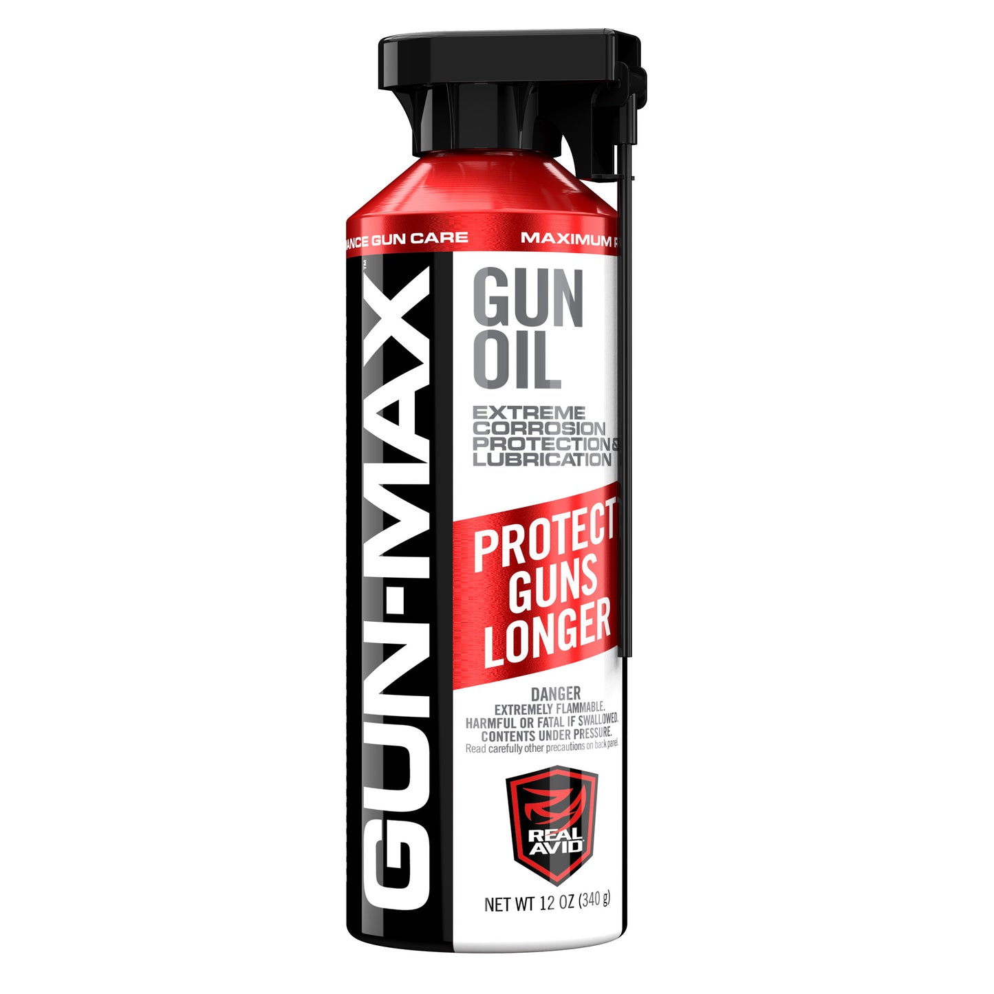 REAL AVID GUN MAX GUN OIL 12OZ