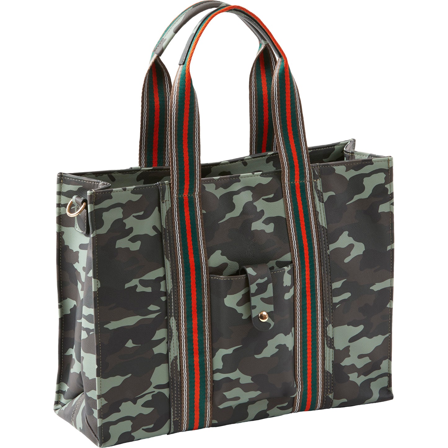 BULLDOG CROSS BODY PURSE CAMO