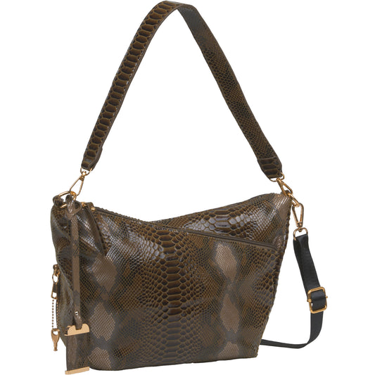 BULLDOG HOBO PURSE W/HOLSTER SNAKE