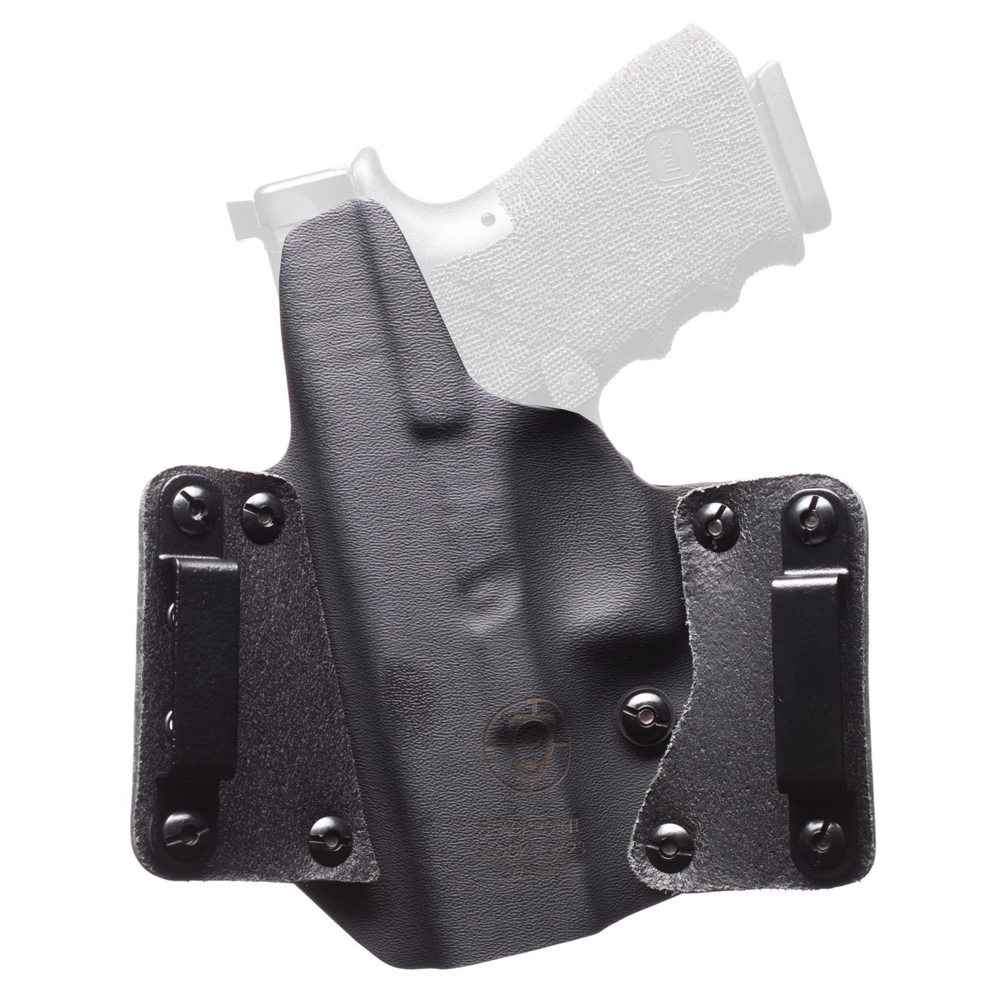 BLK PNT LTHR WING SHIELD PLUS RH BK