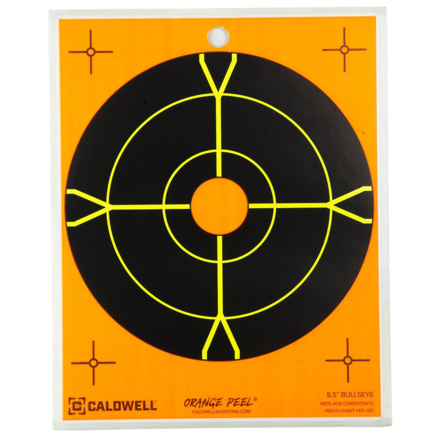 CALDWELL BULLSEYE TRGT 5.5 10PK