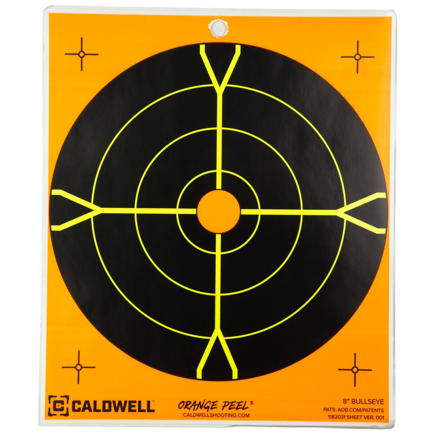 CALDWELL BULLSEYE TRGT 8 25PK