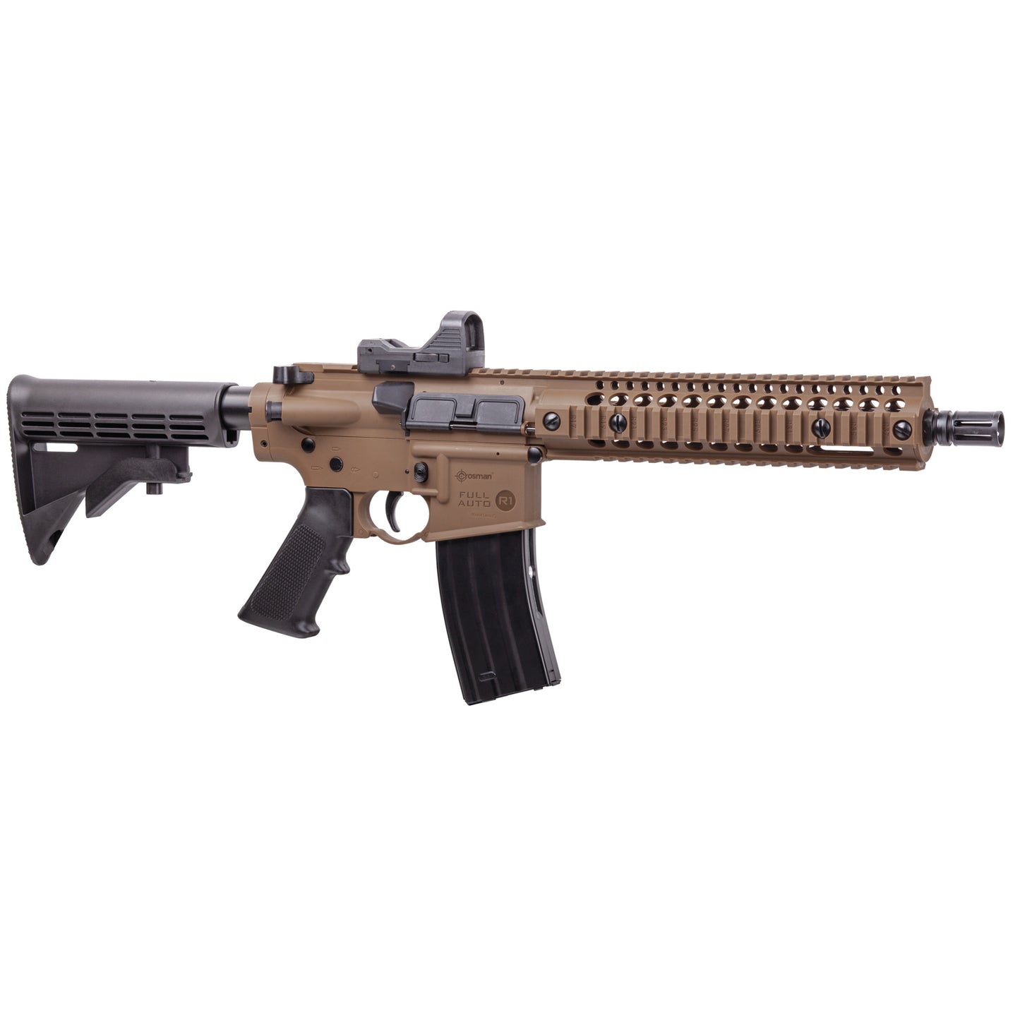 CROSMAN FULL AUTO R1 W/RED DOT FDE