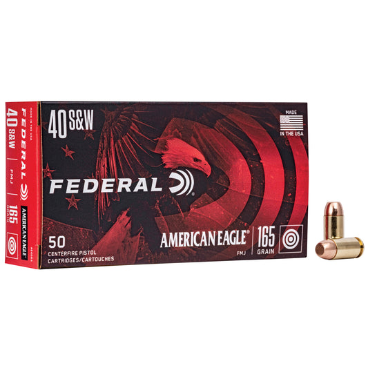 FED AM EAGLE 40S&W 165GR FMJ 50/1000