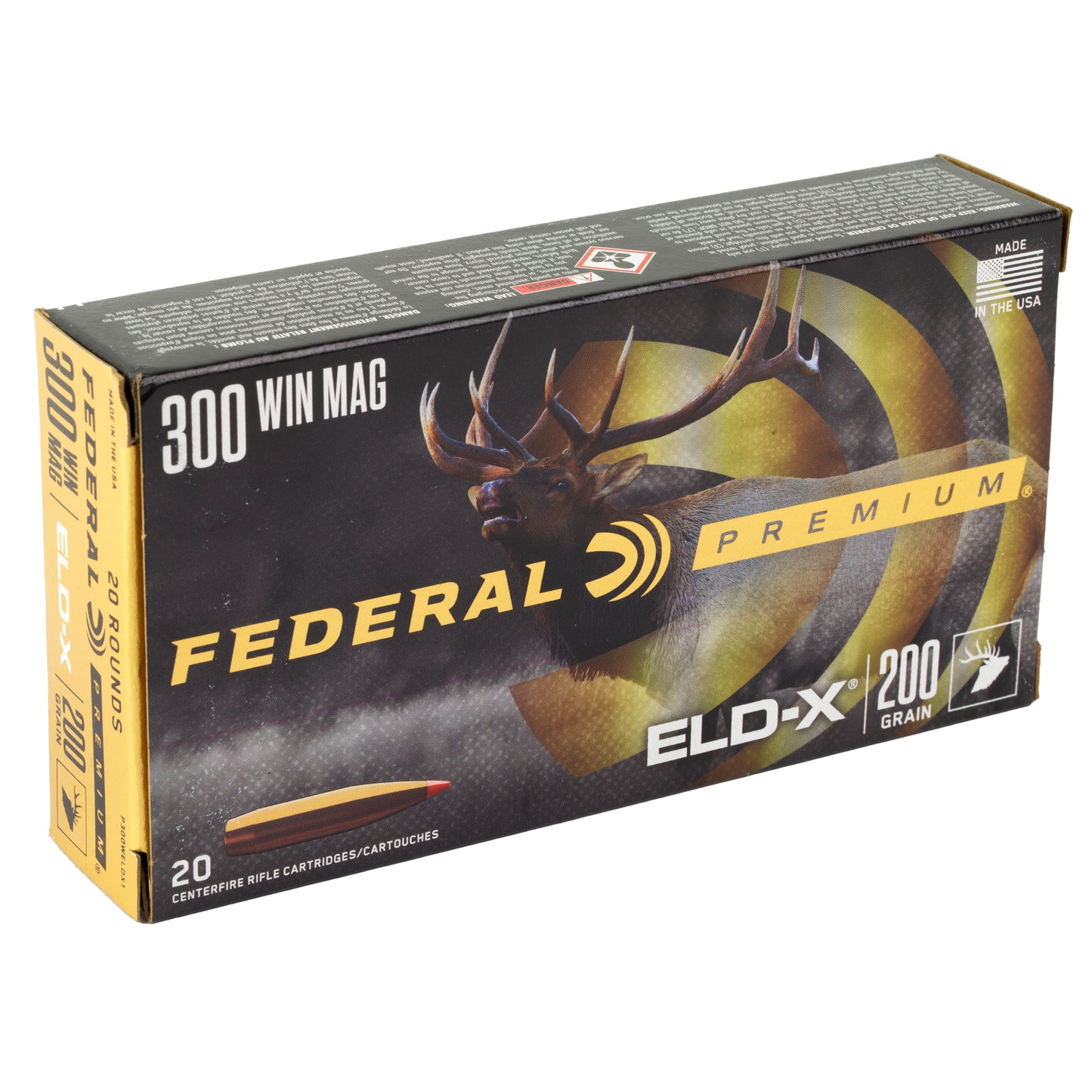 FED PREM 300WIN 200GR ELD-X 20/200