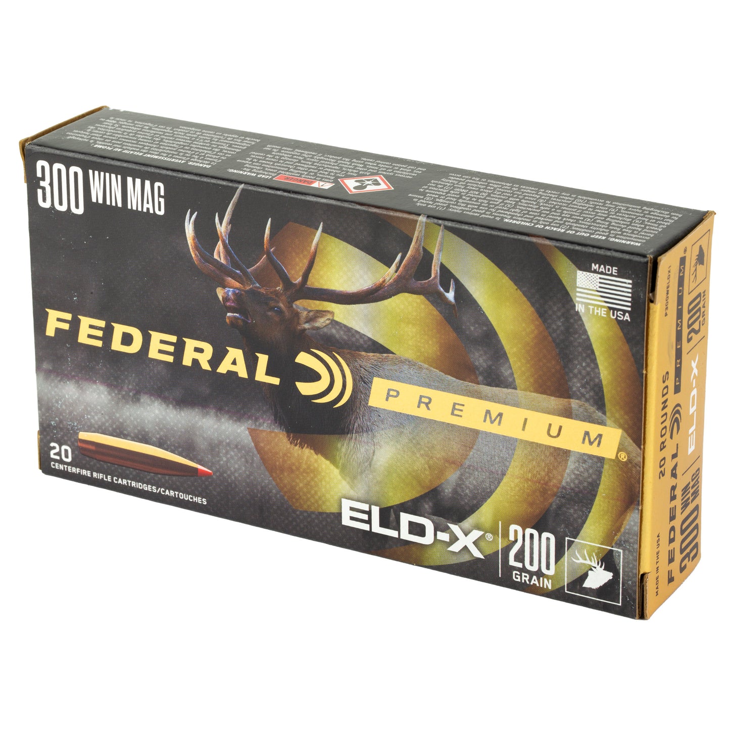 FED PREM 300WIN 200GR ELD-X 20/200