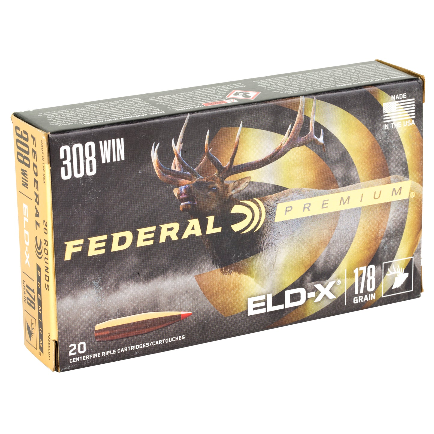 FED PREM 308WIN 178GR ELDX 20/200