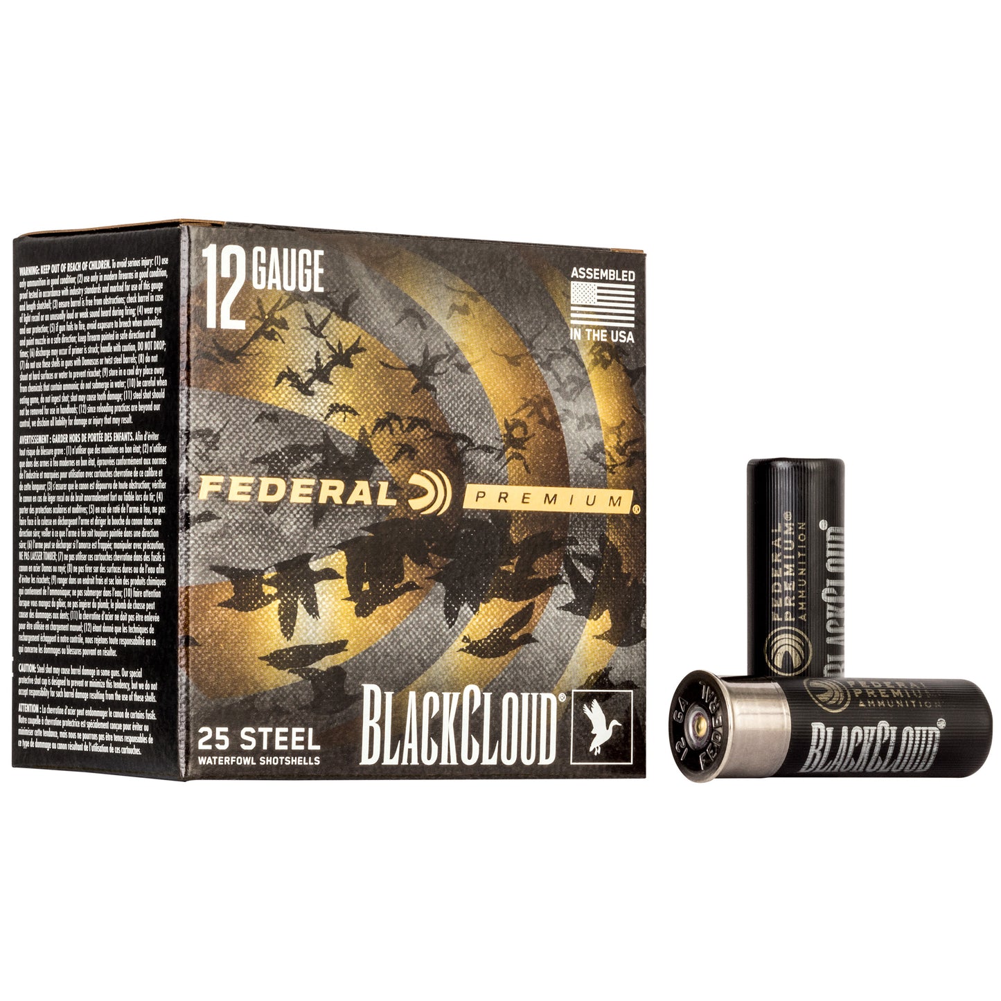 FED BLK CLOUD 12GA 3 #3 25/250