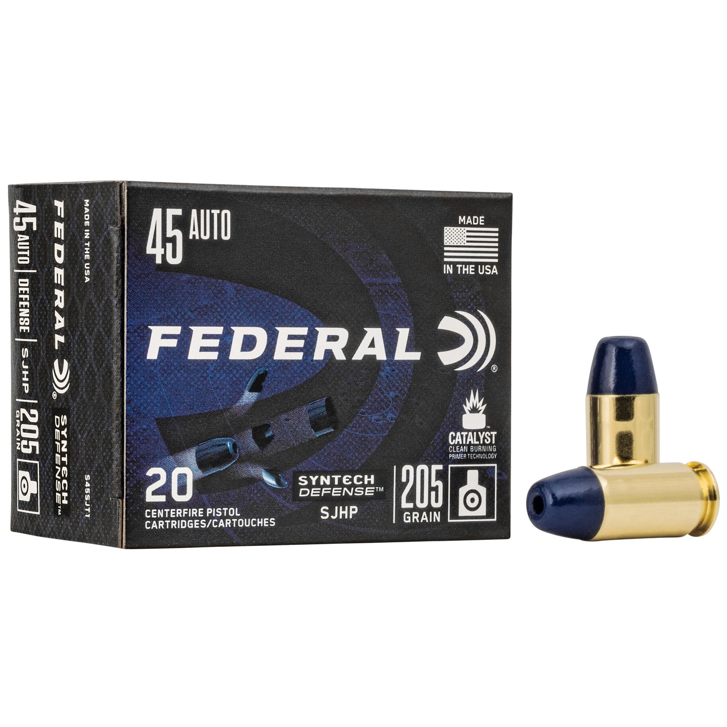 FED SYN DEF 45ACP 205GR SJHP 20/200