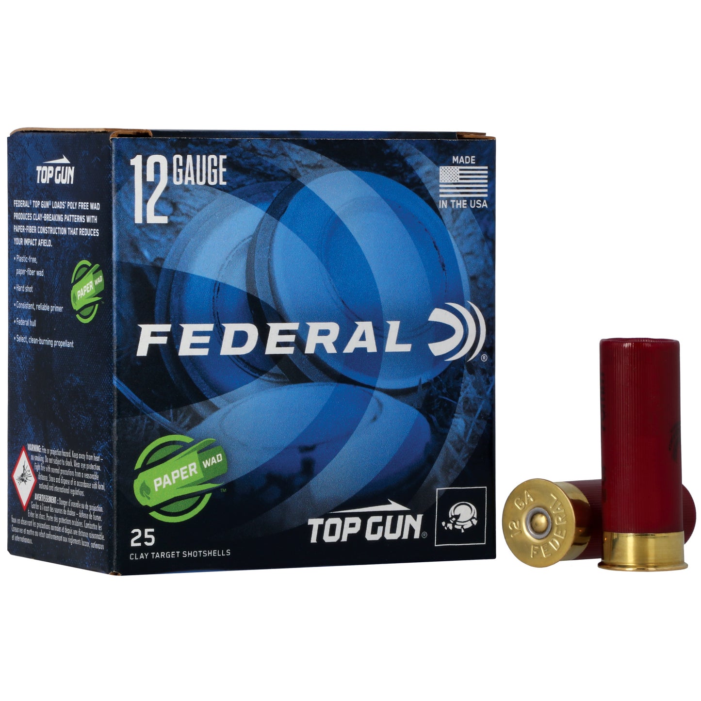 FED TOP GUN 12GA 2.75 #8 25/250