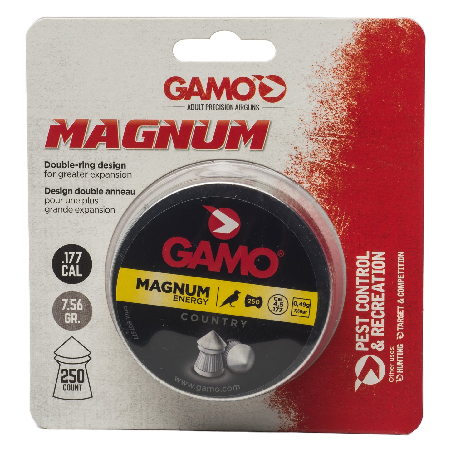 GAMO MAGNUM SP DBL RING .177 250CT