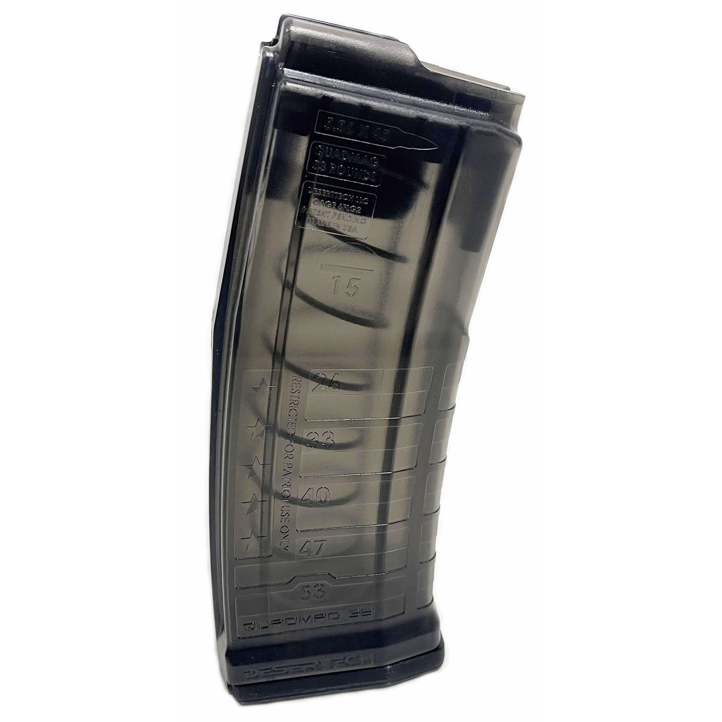 MAG DT QUADMAG53 556NATO 53RD BLK