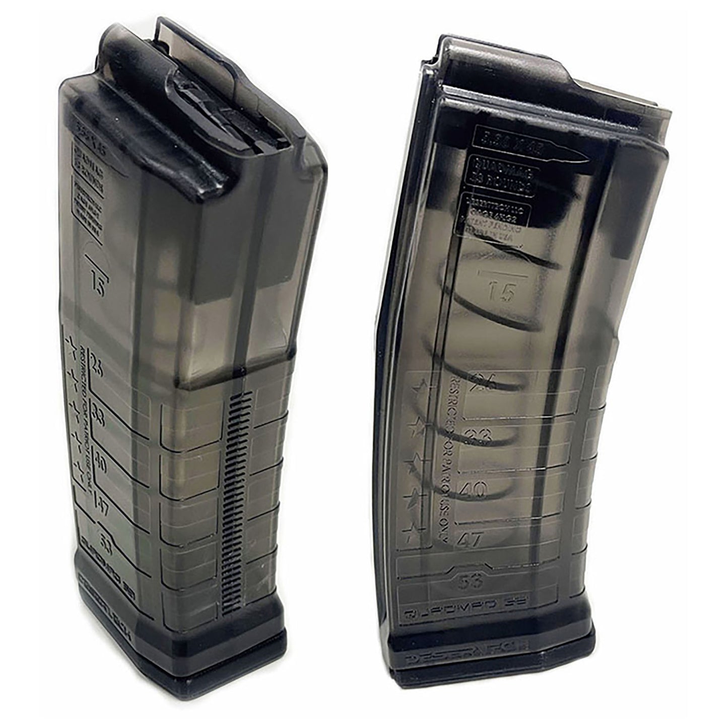 MAG DT QUADMAG53 556NATO 53RD BLK