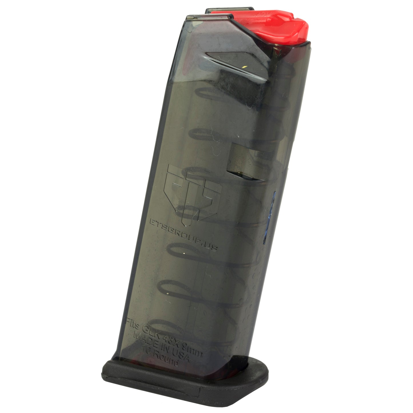 ETS MAG FOR GLK 43X 9MM 10RD CRB SMK