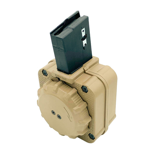 PROMAG AR-15 5.56 DRUM 65RD POLY FDE