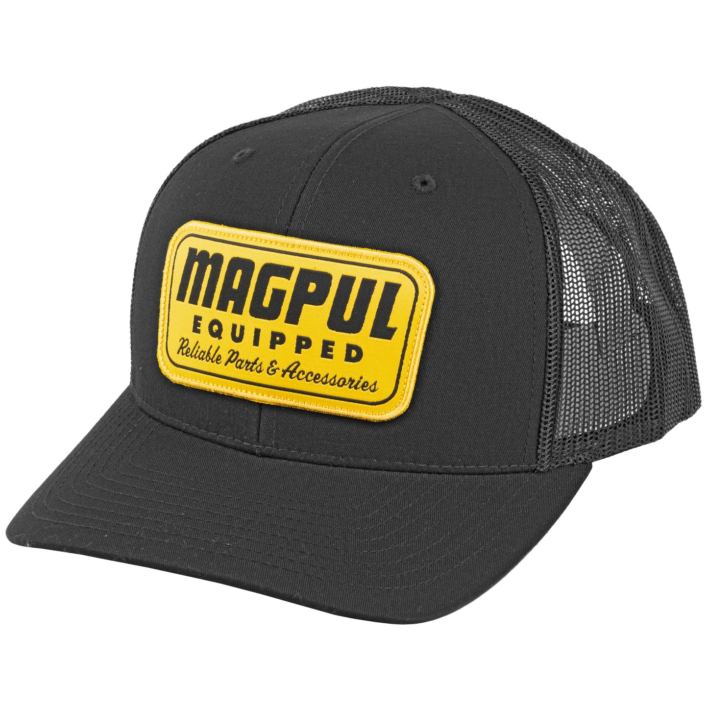 MAGPUL EQUIPPED TRCKR HAT BLK W/GLD