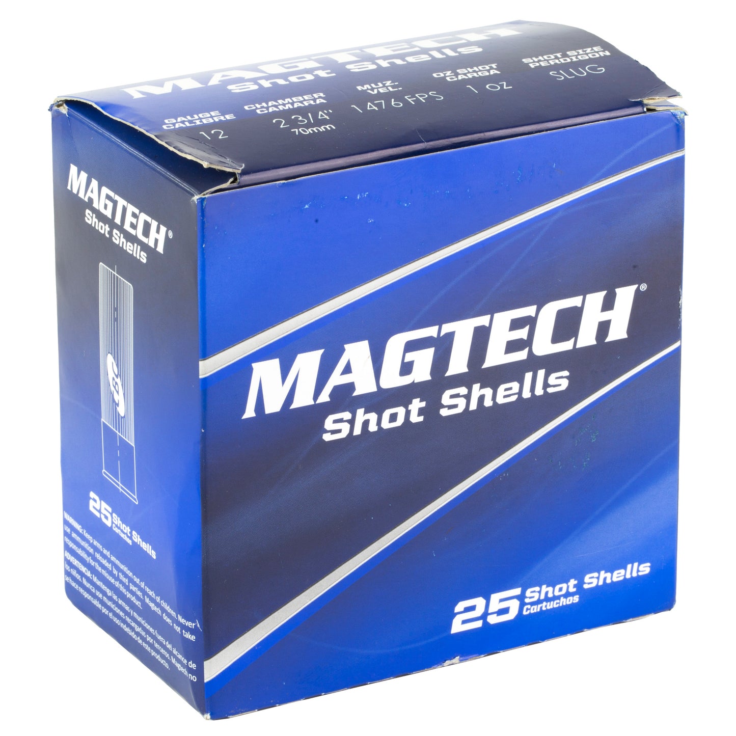 MAGTECH 12GA 2.75 1 OZ KSLUG 25/250