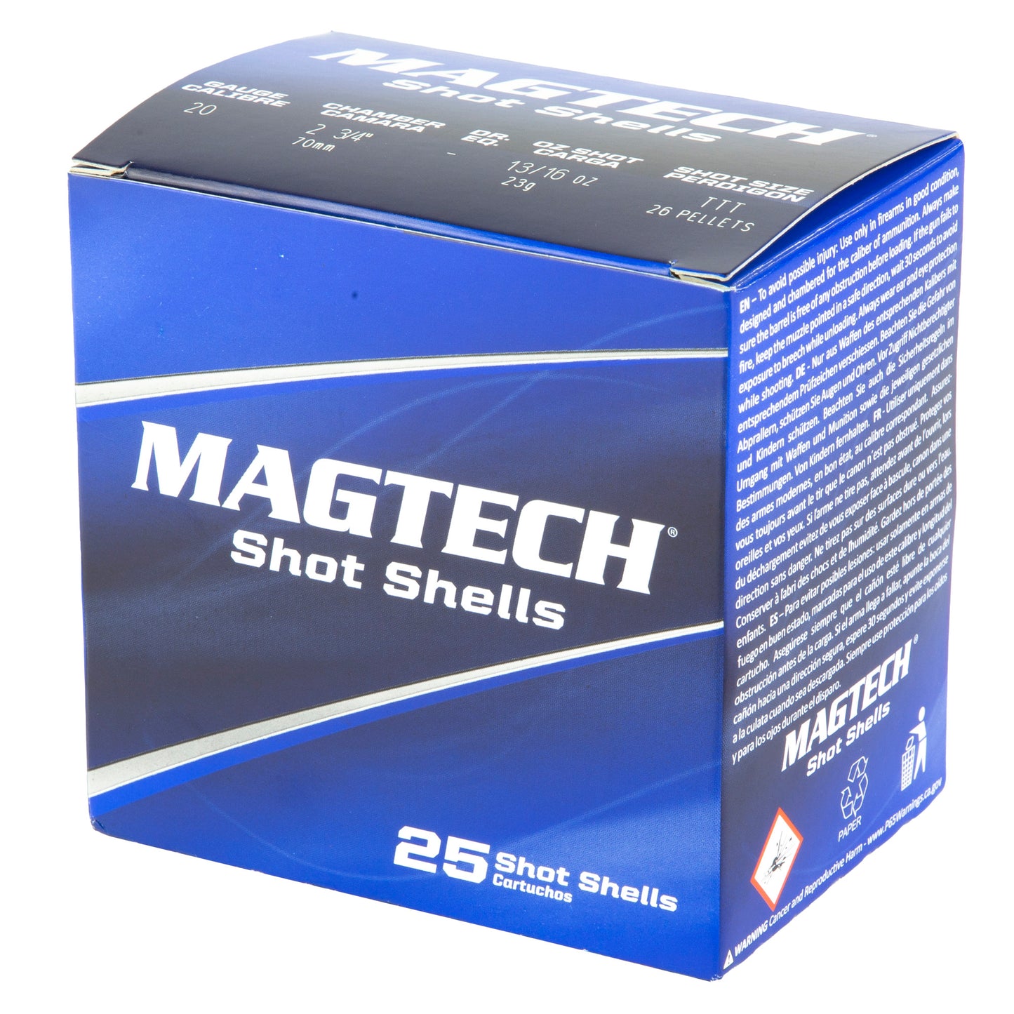 MAGTECH 20GA 2.75 TTT 25/250