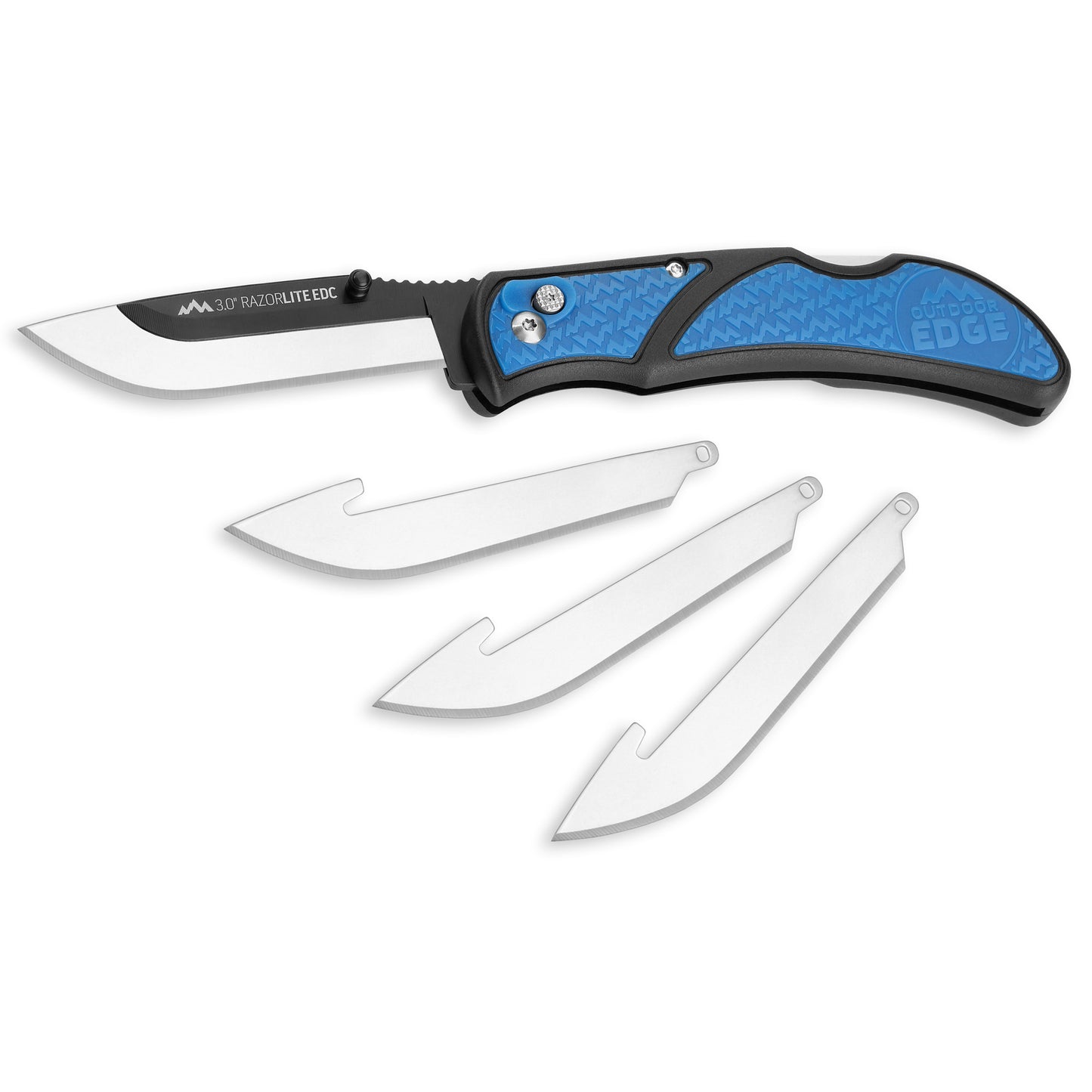 OD EDGE RAZOR-EDC LT 3.0 4 BLDS BLU