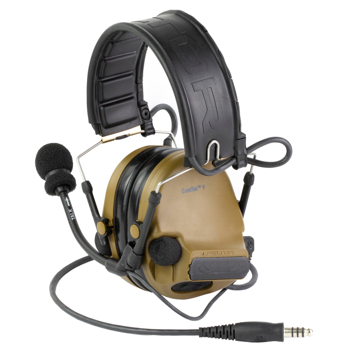 PELTOR COMTAC V HEADSET W/ MIC COY