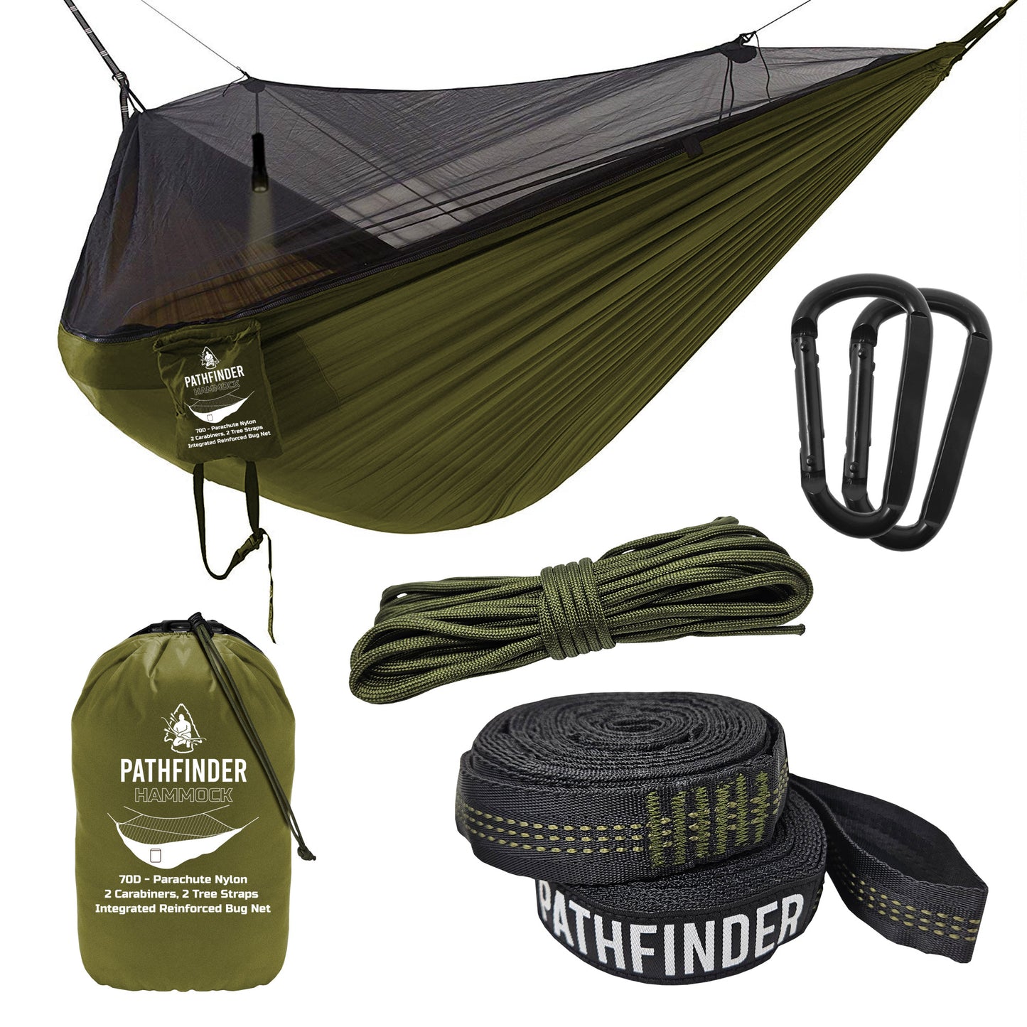 PATHFINDER JUNGLE HAMMOCK OD GREEN