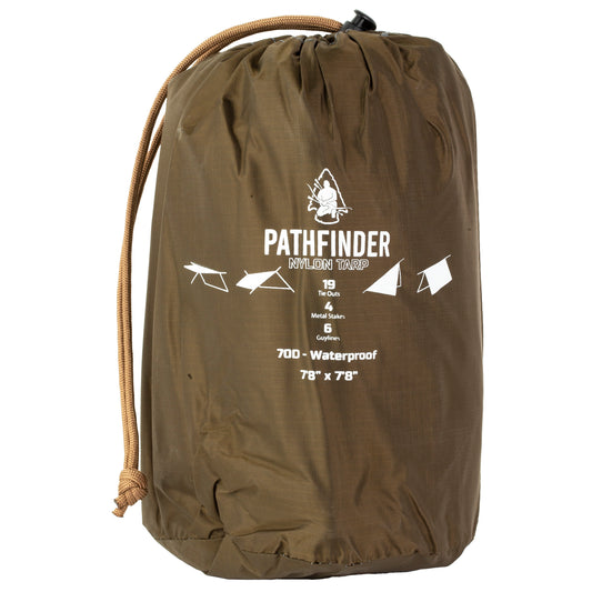 PATHFINDER NYLON TARP EARTH BROWN