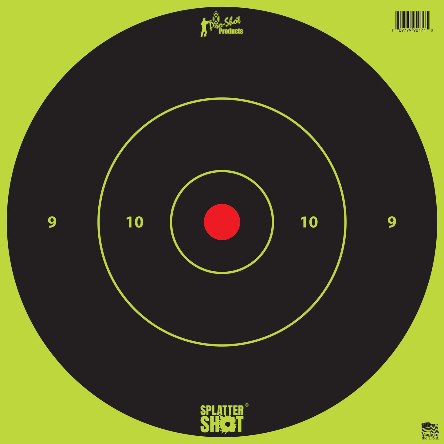 PRO-SHOT TARGET 12 GN BLSE TP 5PK