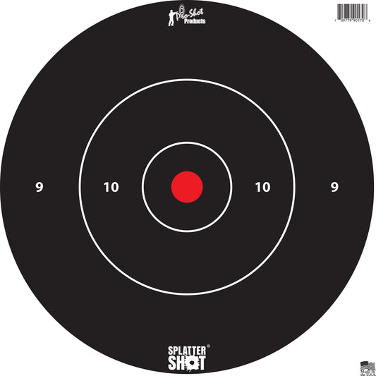 PRO-SHOT TARGET 12 WHT BULLSEYE 5PK