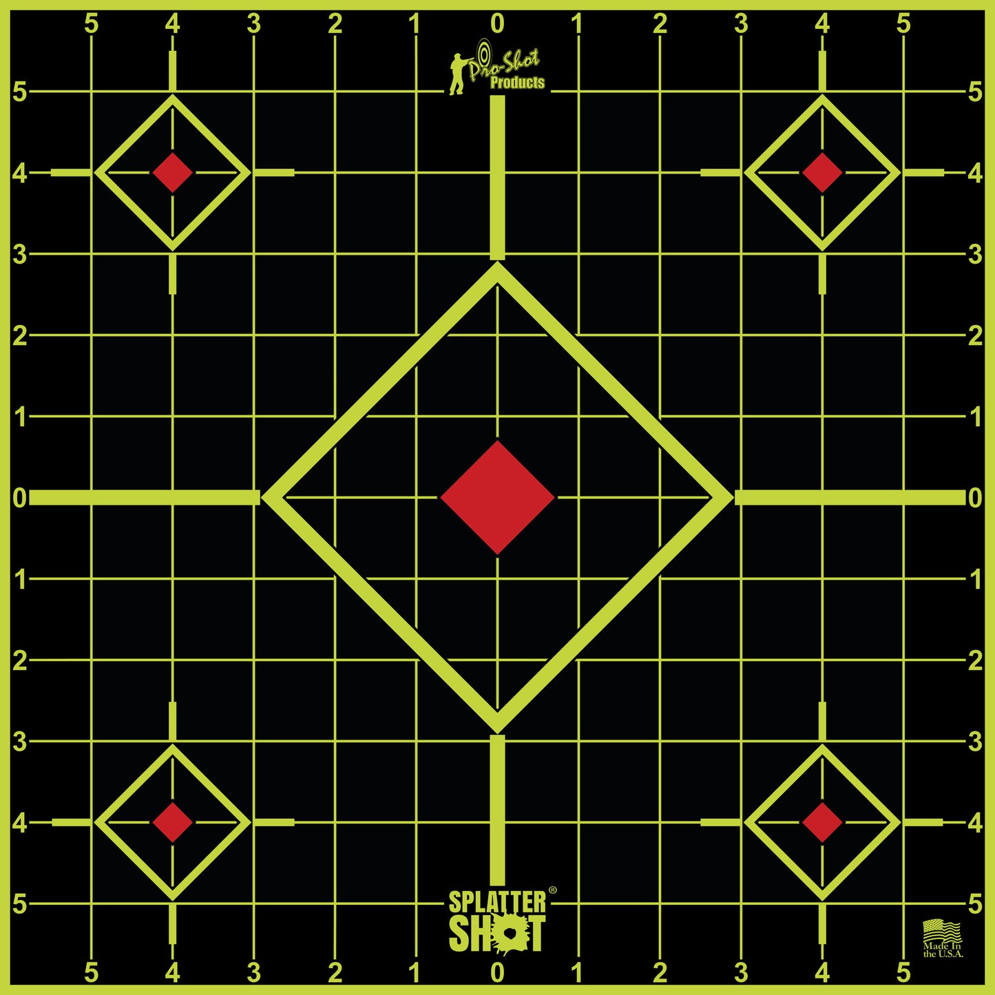 PRO-SHOT TARGET 12 GRN SIGHT-IN 5PK