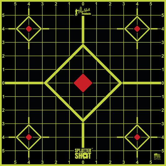 PRO-SHOT TARGET 12 GRN SIGHT-IN 5PK