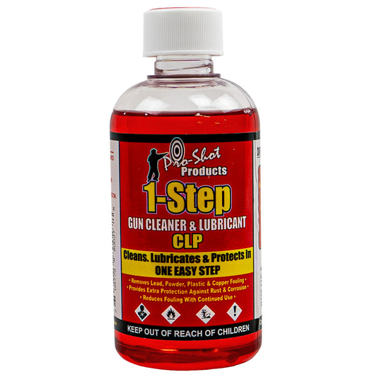 PRO-SHOT 1-STEP SOLVENT / LUBE 8OZ